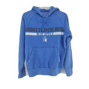 Duke Blue Devils Hoodie Mens Size Large Blue Cotton Blend